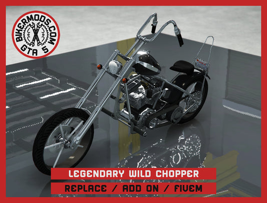 Legendary Wild Chopper (Replace / Add On / FiveM) 493k Poly