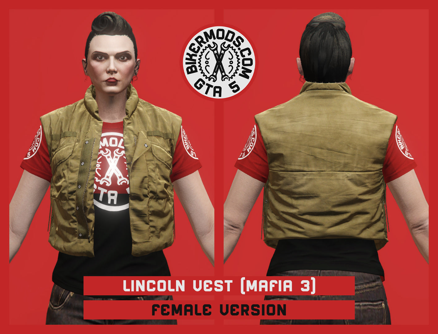 Lincoln Vest (Female) from Mafia 3