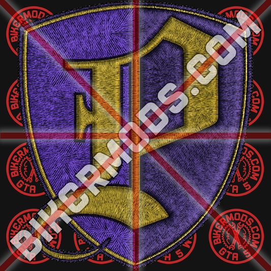Los Santos Panic (Basketball Team) Crest Style