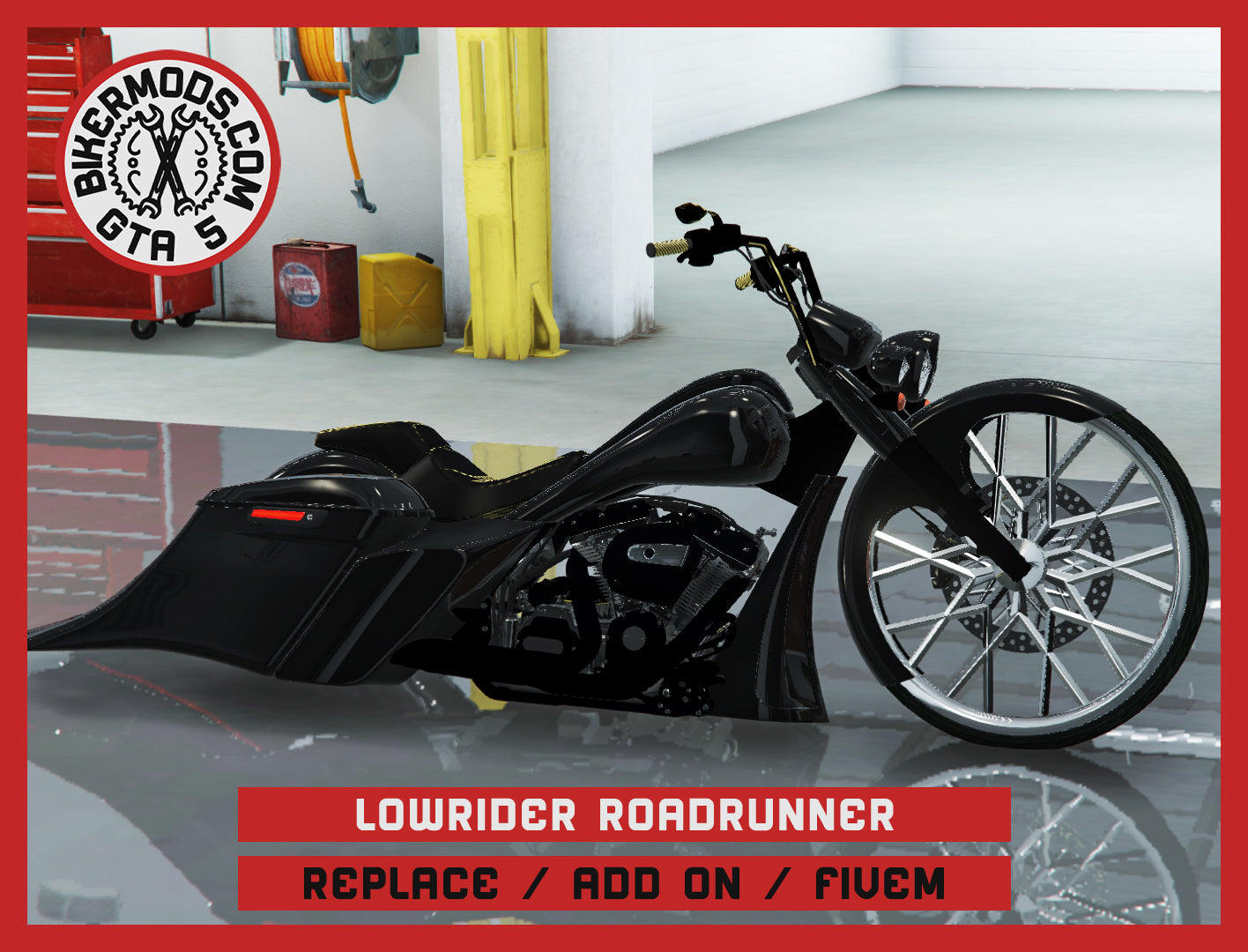 Lowrider Roadrunner (Replace / Add On / FiveM) 203k Poly