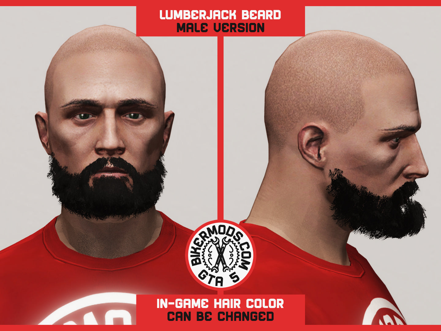 Lumberjack Beard – GTA 5 Bikermods