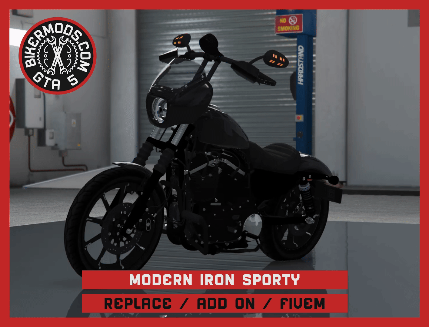 Modern Iron Sporty (Replace / Add On / FiveM) 180k Poly