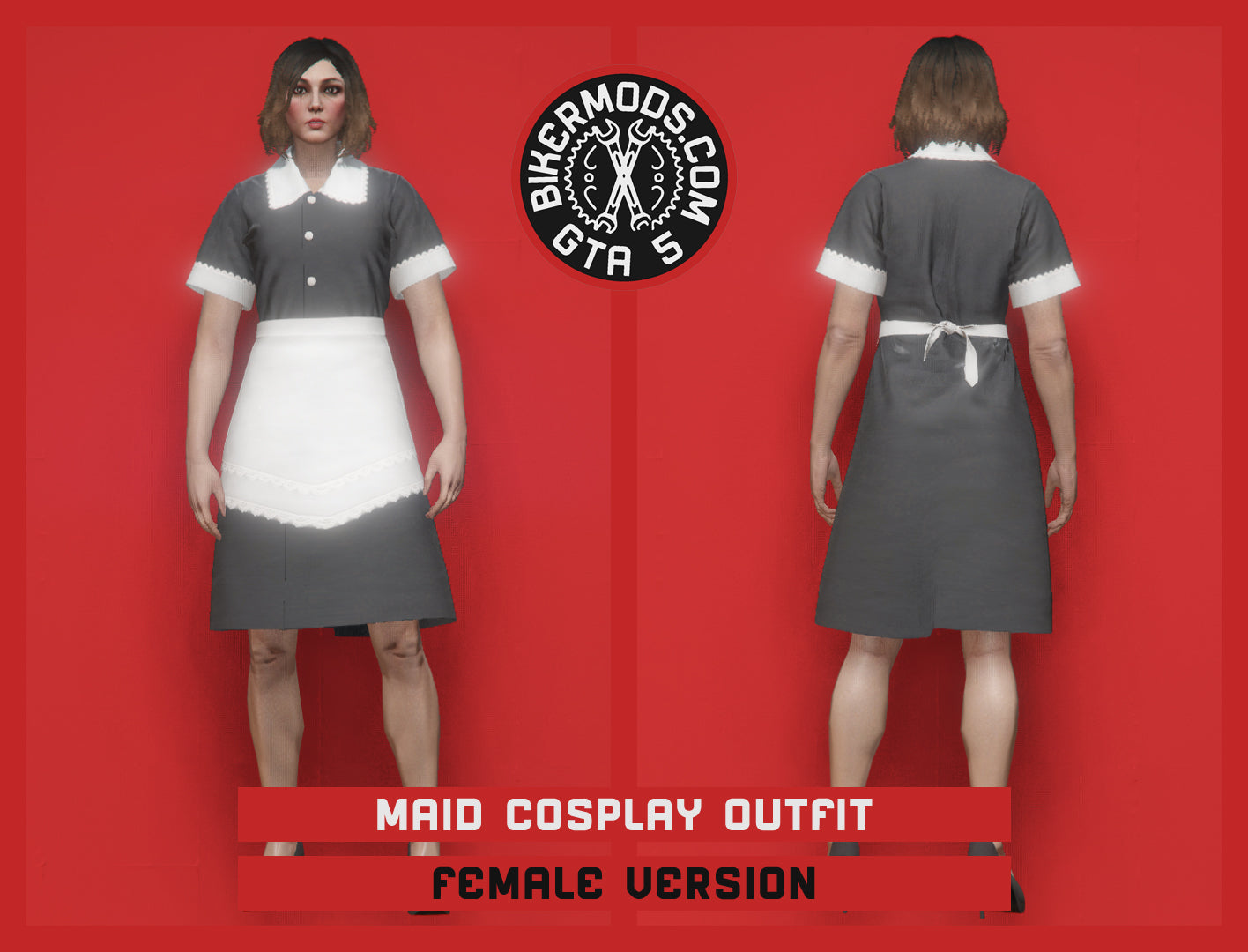 Maid Cosplay Outfit (Female)