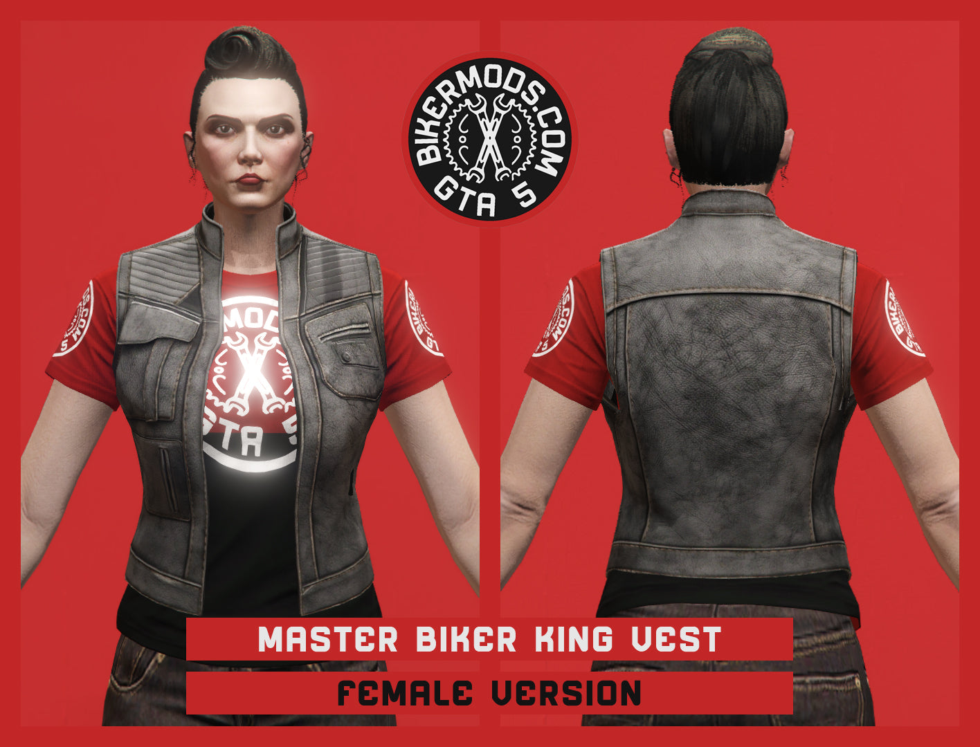 Master Biker King Vest (Female)