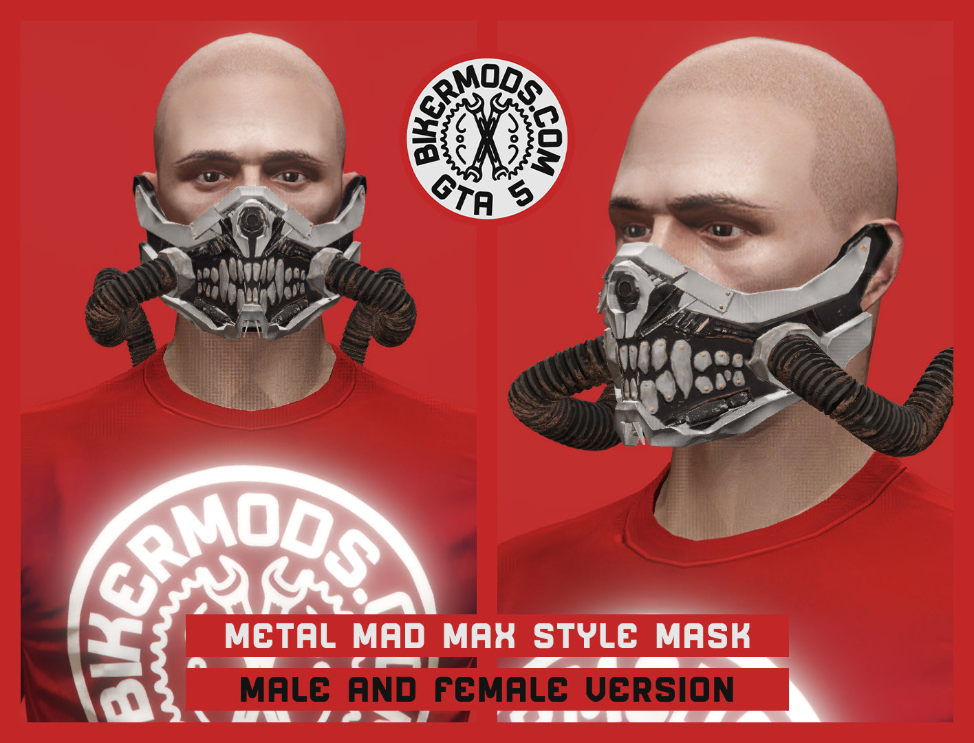 Metal Mad Max Style Mask