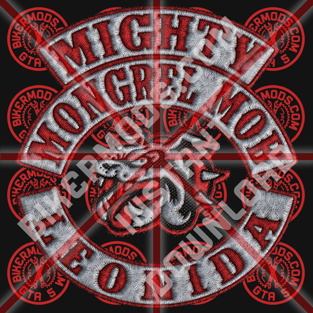 Mighty Mongrel Mob (Leonida) White and Red Style