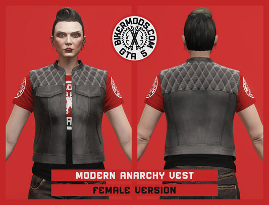 Modern Anarchy Vest (Female) Open Style