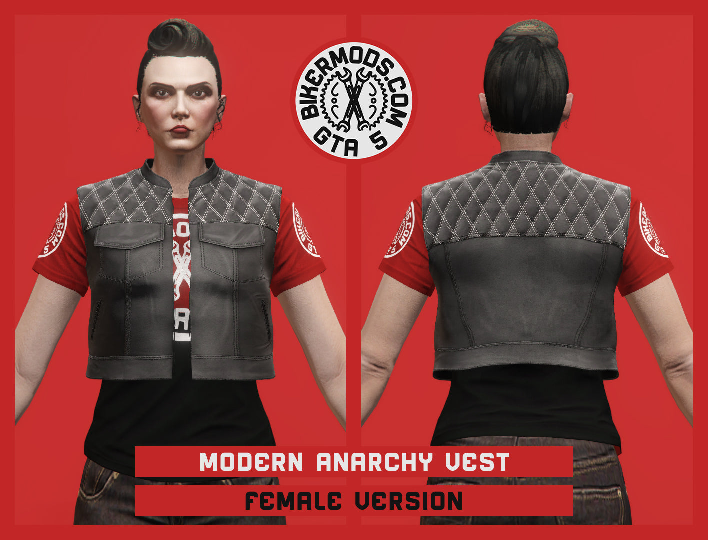 Modern Anarchy Vest (Female) Shorty Style