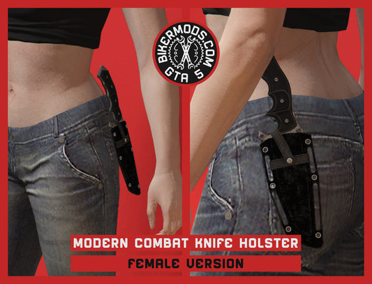 Modern Combat Knife Holster (Left) Female