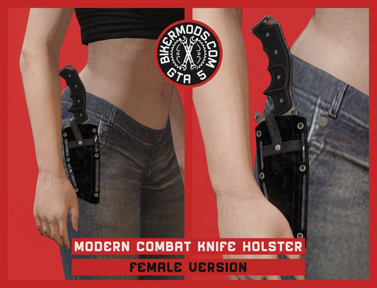 Modern Combat Knife Holster (Right) Female