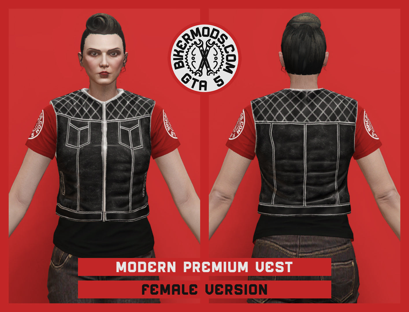 Modern Premium Vest (Female) Closed