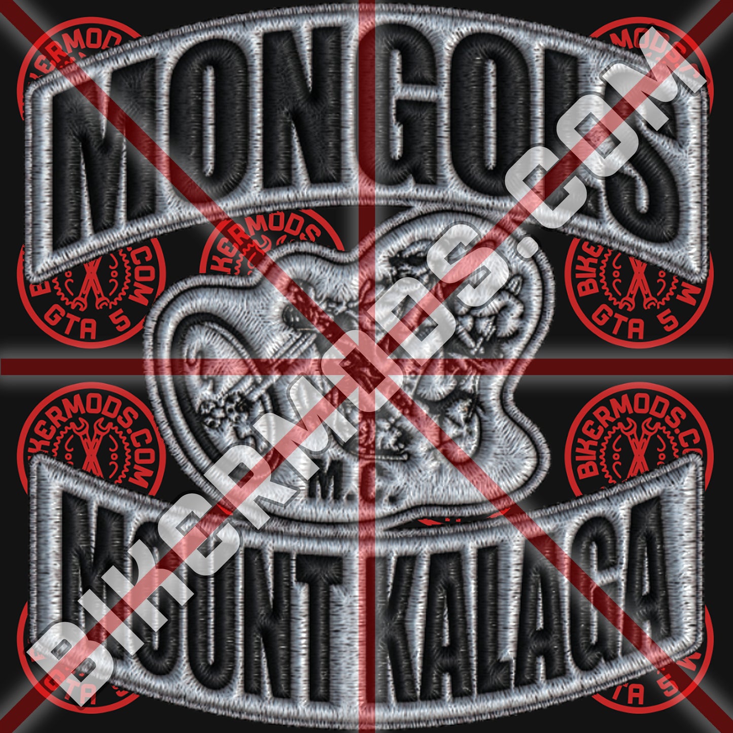 Mongols MC Bold Style (Mount Kalaga)