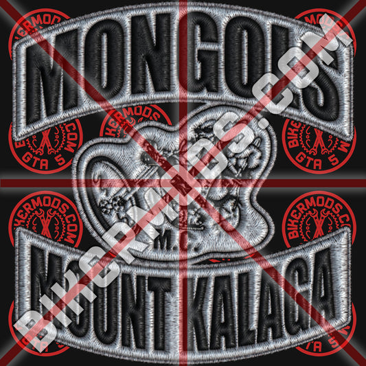Mongols MC Bold Style (Mount Kalaga)