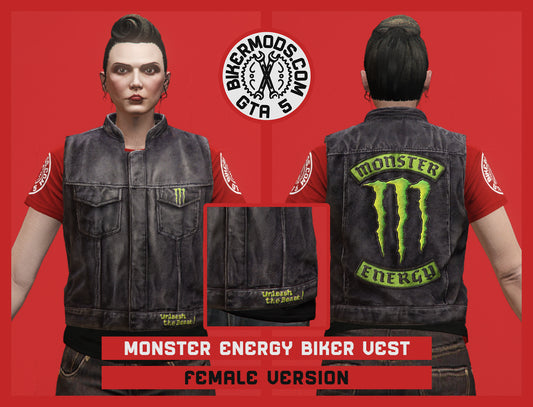 Monster Energy Biker Vest (Female) Call of Duty