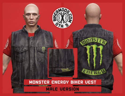 Monster Energy Biker Vest (Male) Call of Duty