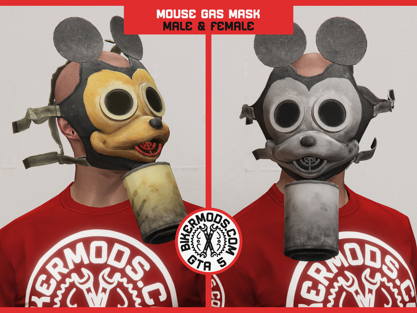 Mouse Gas Mask Gta 5 Bikermods