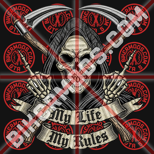 My Life My Rules Reaper Emblem