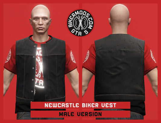 Newcastle Biker Vest (Male)