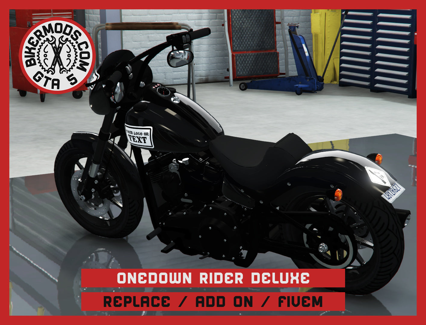 OneDown Rider Deluxe (Replace / Add On / FiveM) 255k Poly