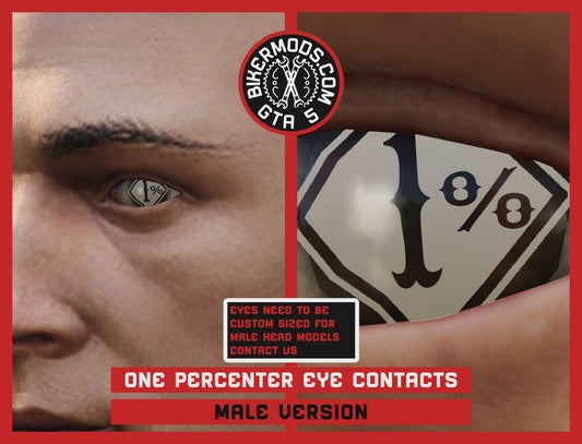 One Percenter Eye Contacts (Male)