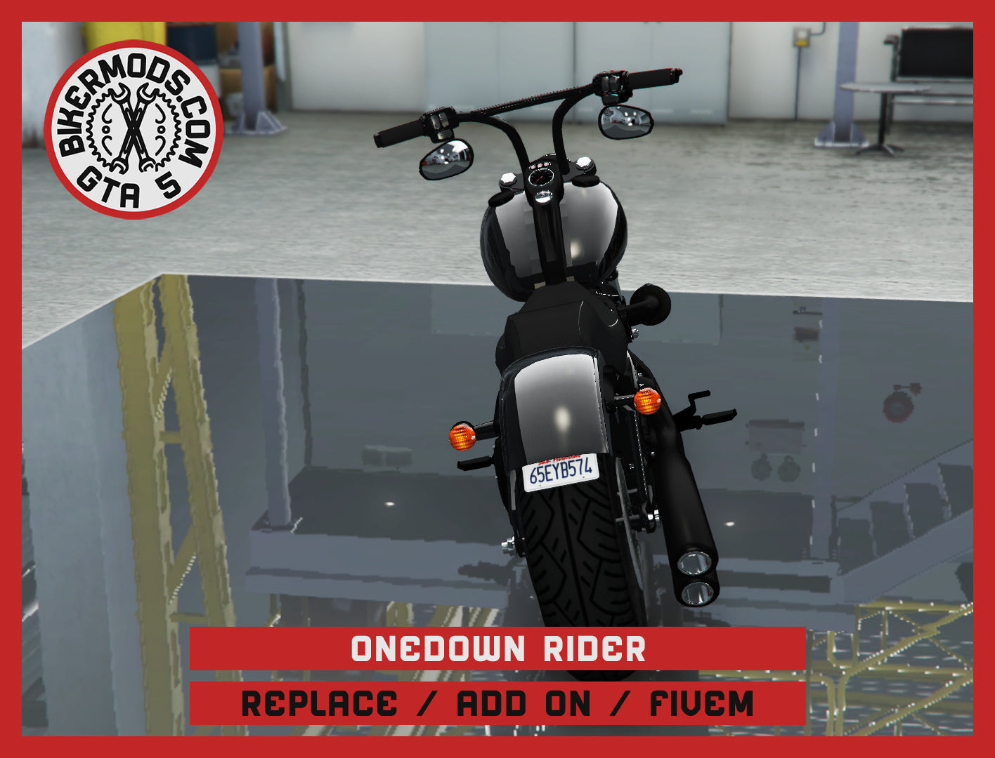 OneDown Rider (Replace / Add On / FiveM) 240k Poly