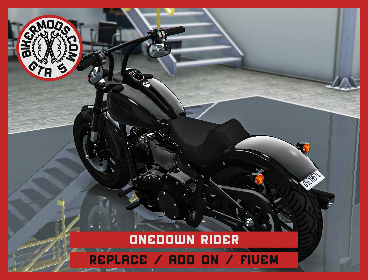 OneDown Rider (Replace / Add On / FiveM) 240k Poly