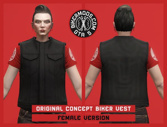 Original Concept Biker Vest (Female)