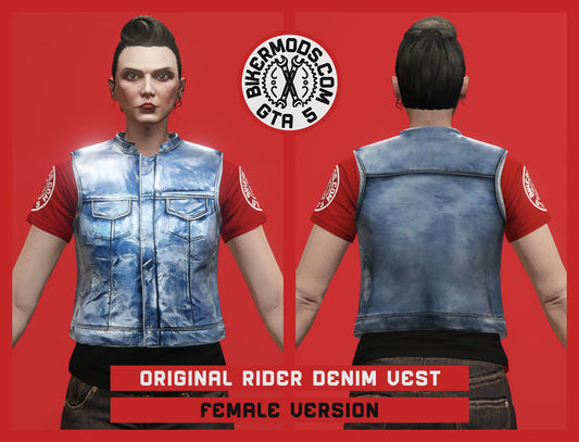 Original Rider Denim Vest (Female)