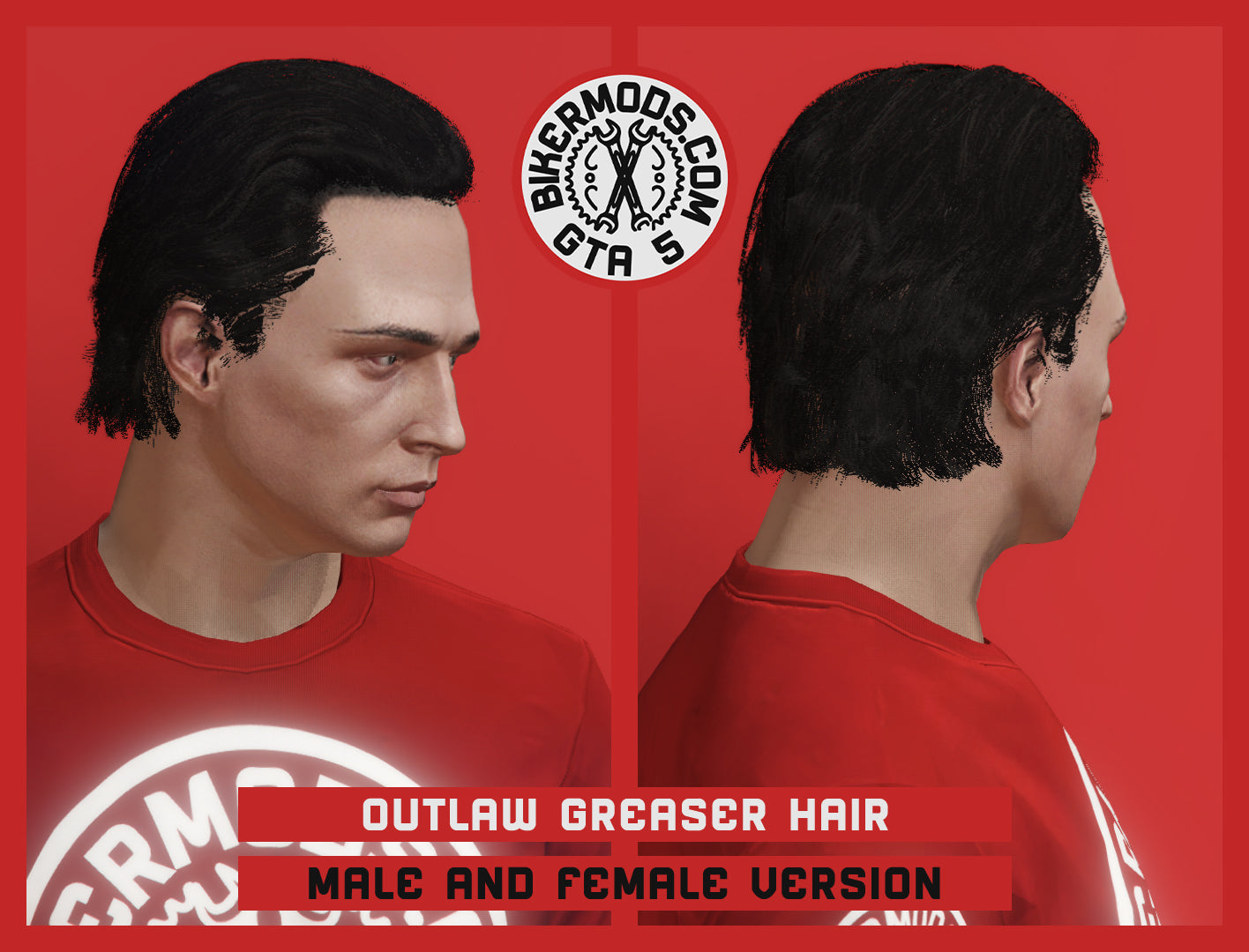 Outlaw Greaser Hair