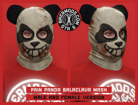 Pain Panda Balaclava Mask