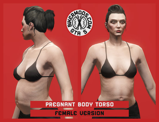 Pregnant Body Torso (Female)