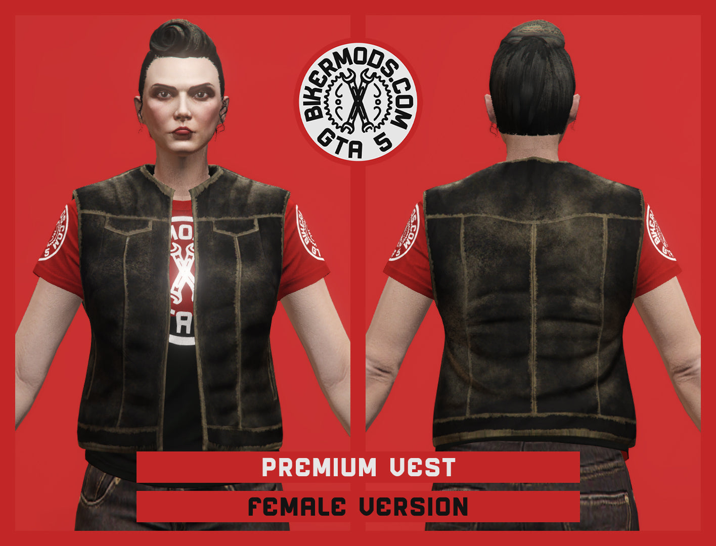 Premium Vest (Female) Open Style