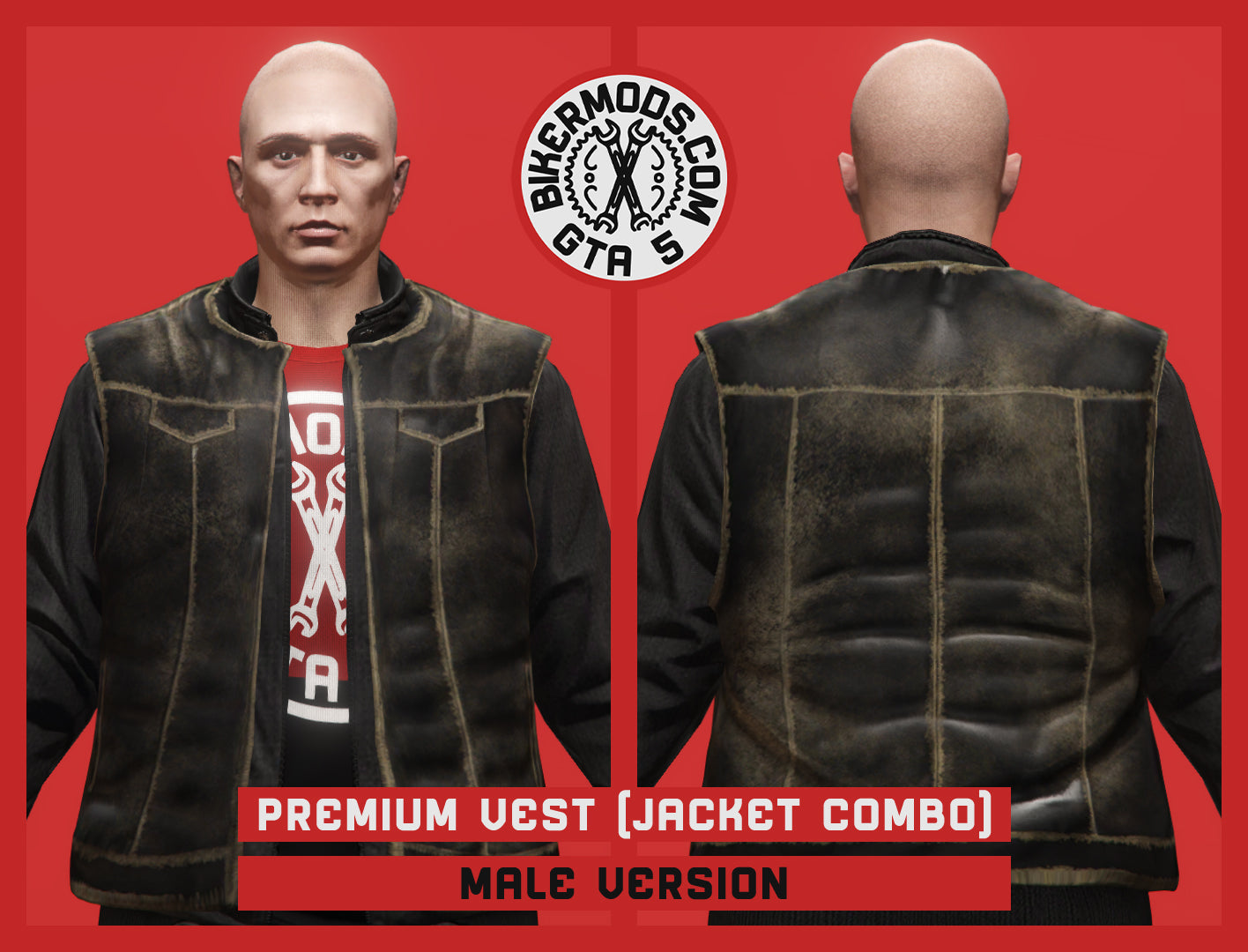 Premium Vest (Male) Jacket Combo