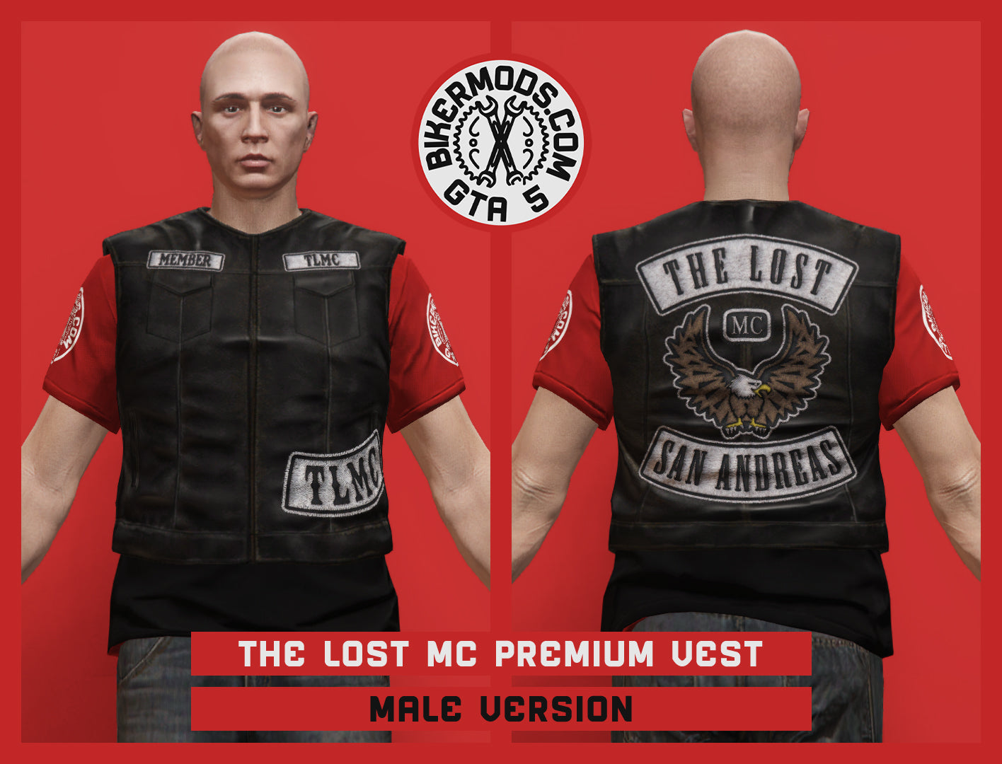 Premium Vest (Male) The Lost MC