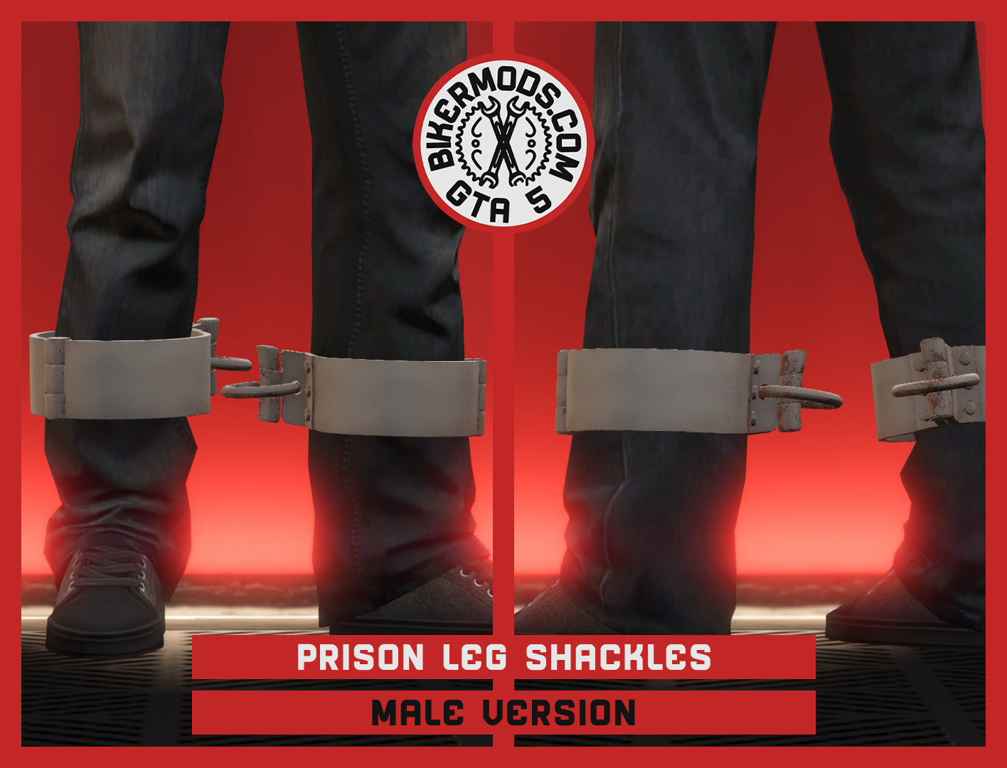 Prison Leg Shackles (Male)