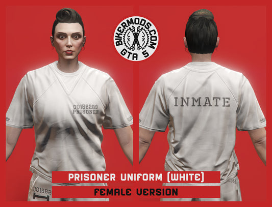 Prisoner Uniform (Female) White