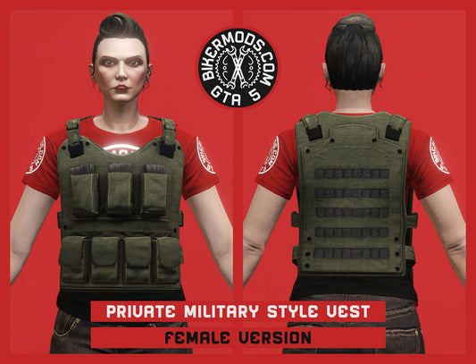 Private Military Style Vest (Female)