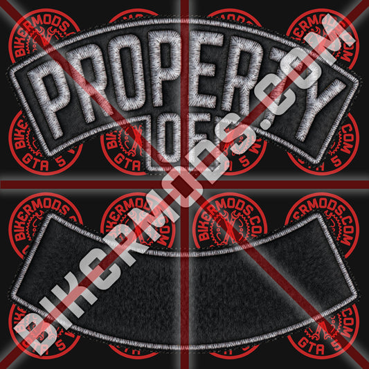 Property Of Name Starter Rockers (Black)