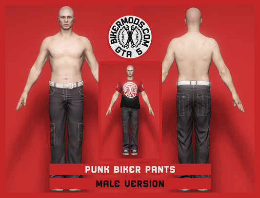 Punk Biker Pants