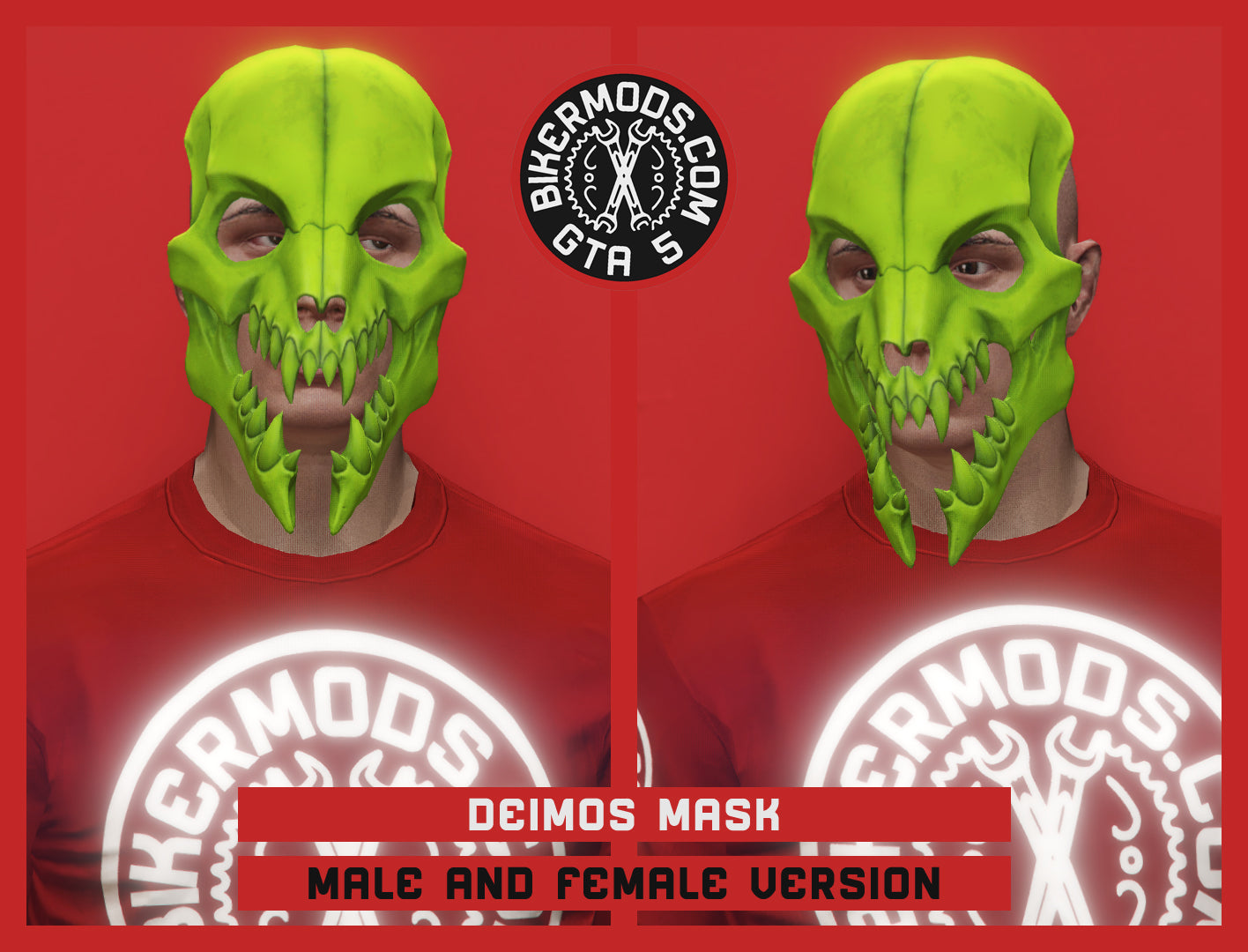 Radioactive Deimos Mask