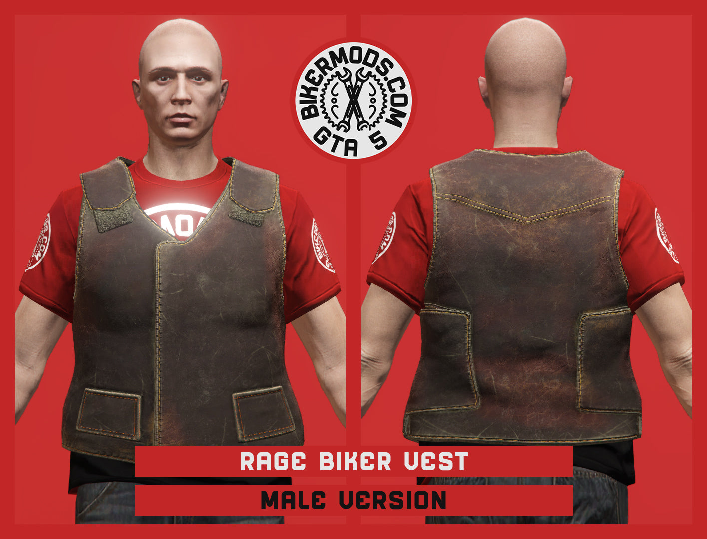 Rage Biker Vest (Male)