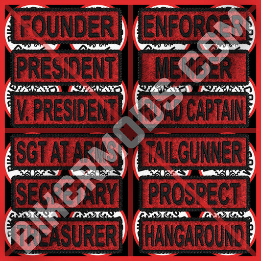 Generic Ranks Flash Set (Red)