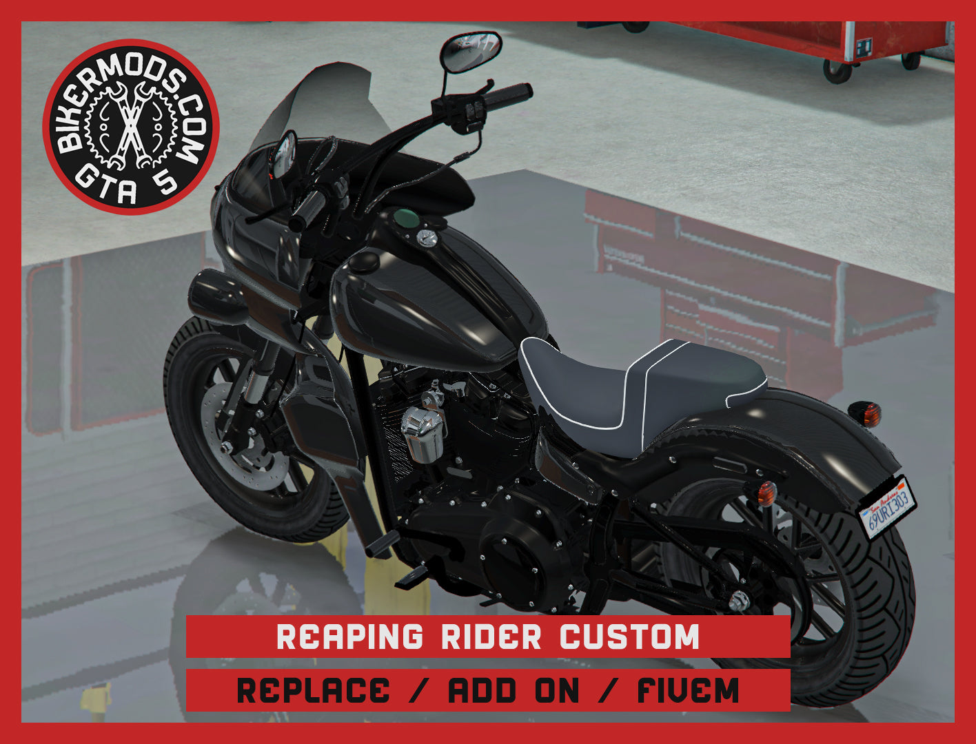 Reaper / Reaping Rider Custom (Replace / Add On / FiveM) 266k Poly