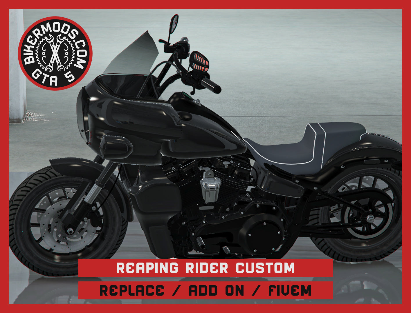 Reaper / Reaping Rider Custom (Replace / Add On / FiveM) 266k Poly