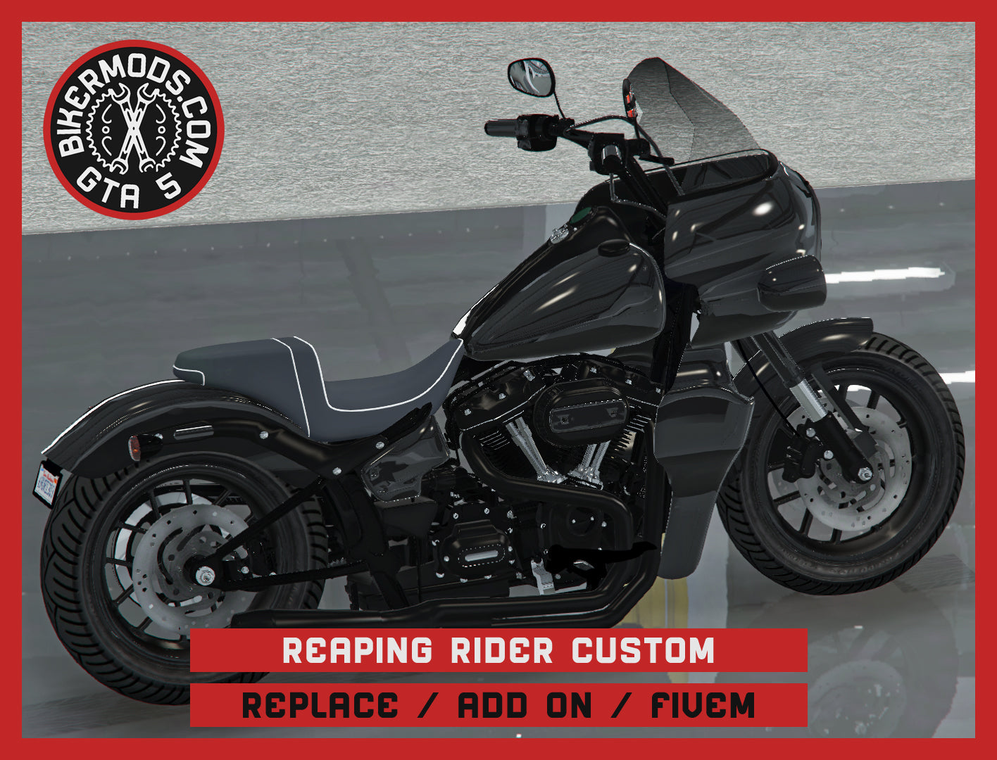 Reaper / Reaping Rider Custom (Replace / Add On / FiveM) 266k Poly