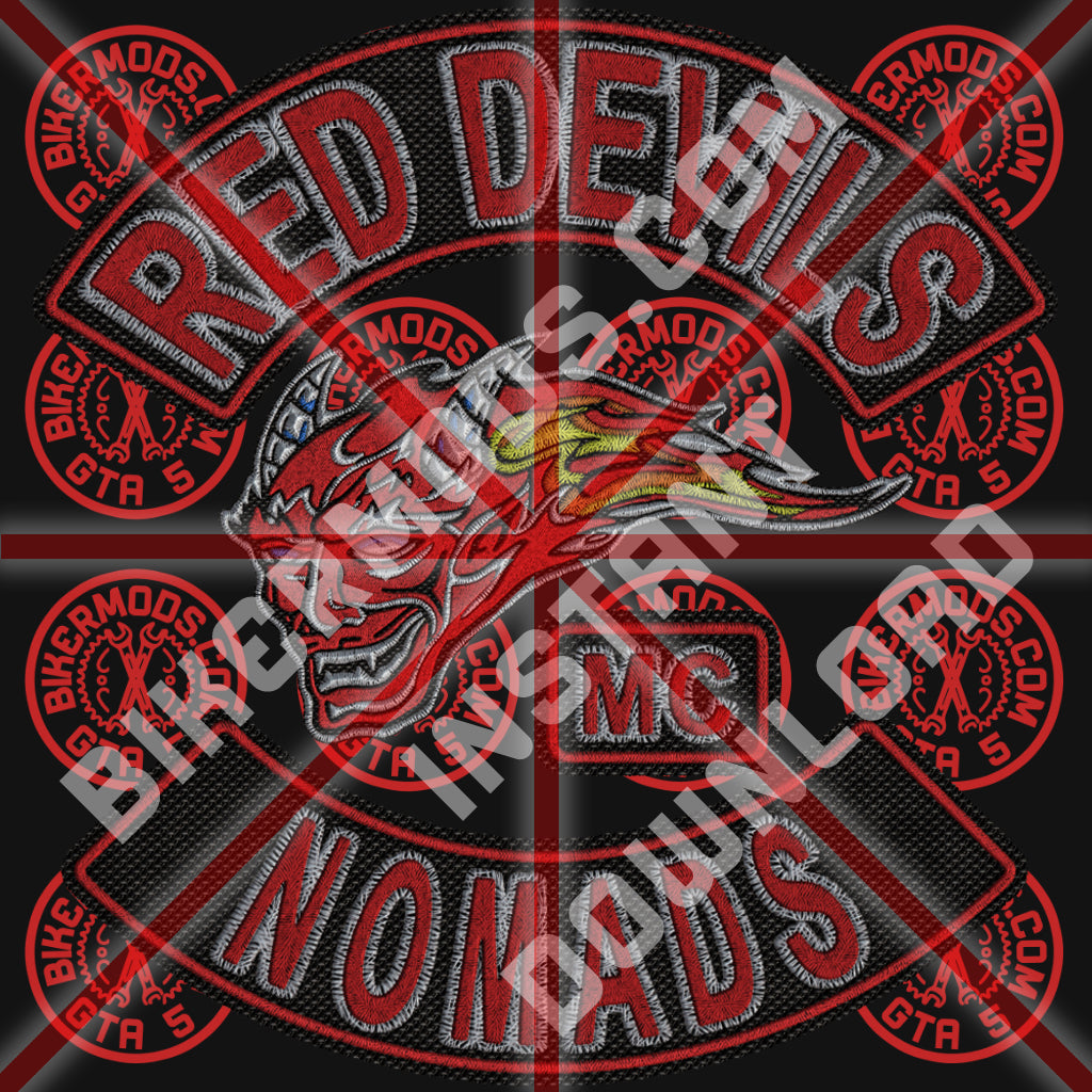Red Devils Mc Logo