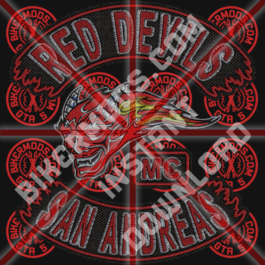 Red Devils MC (San Andreas) Flame Style