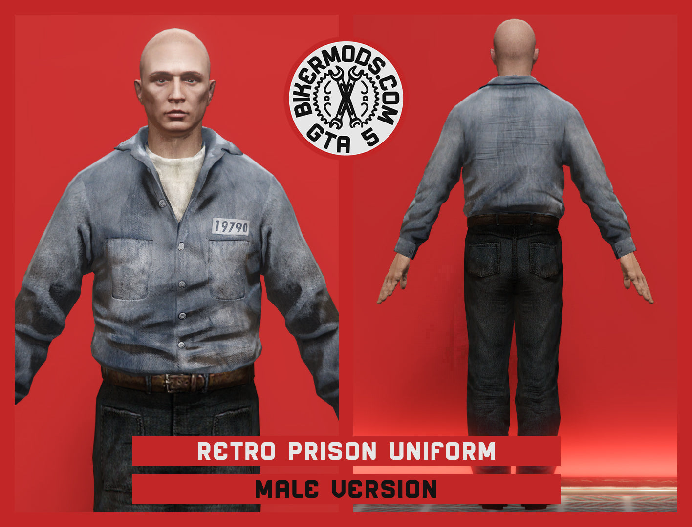 Retro Prison Uniform