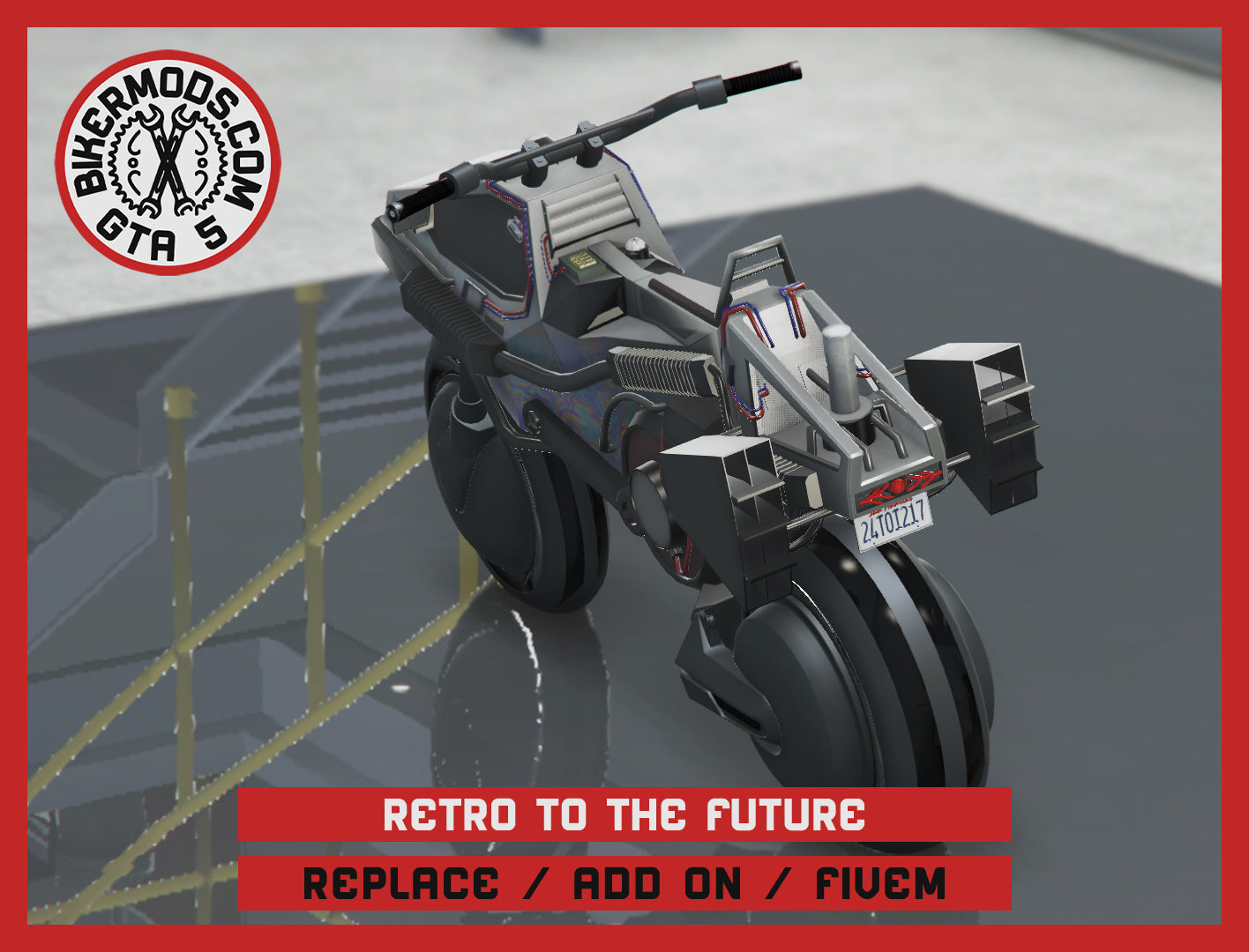 Retro to the Future (Replace / Add On / FiveM) 48k Poly