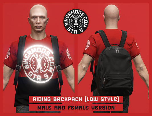 Riding Backpack (Low on Back Style)